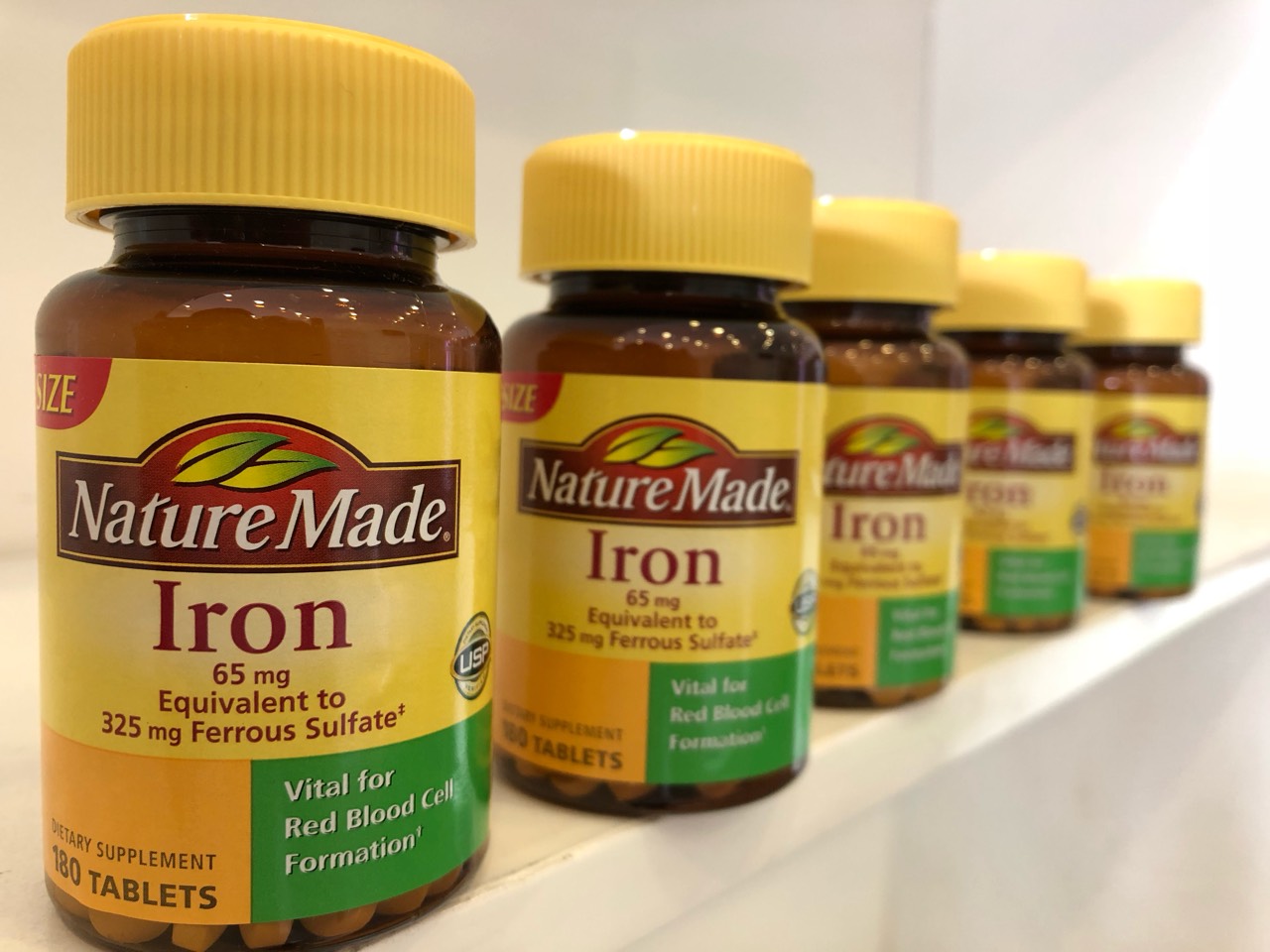 Viên uống bổ sung sắt NatureMade Iron cần thiết cho mọi gia đình