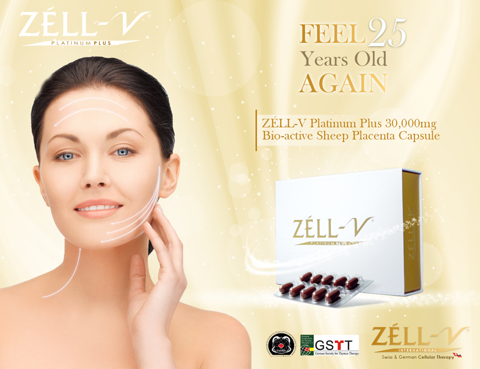 Nhau thai cừu zell v 30.000mg