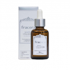 Serum đặc trị thâm nám chiết xuất 100% nhau thai tinh khiết Fracora White Placenta Extract Enrich chai 30ml từ Nhật Bản