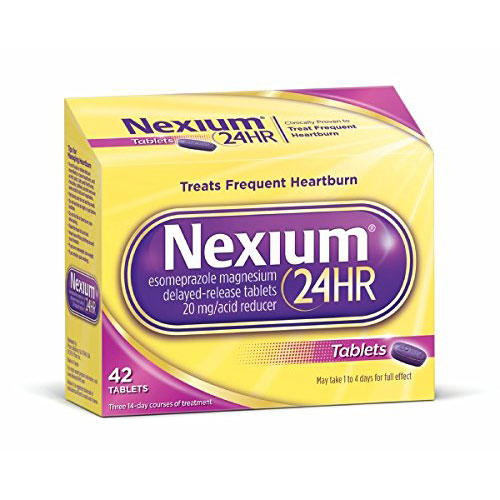 Nexium 24HR - Viên uống hỗ trợ điều trị bệnh viêm loét dạ dày hành tá tràng, 42 viên