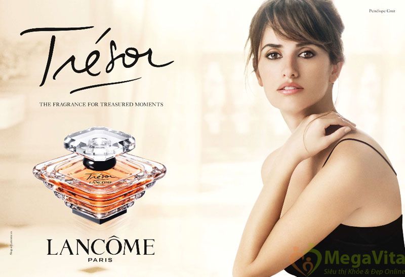 Nước hoa nữ hương hoa cỏ quý phái lancome tresor eau de parfum của pháp chai 100ml
