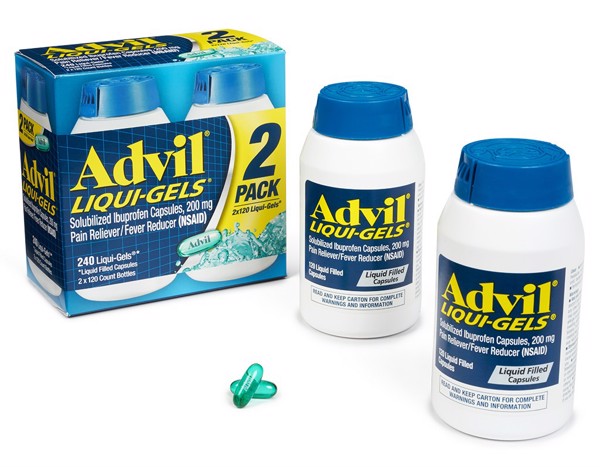 Công dụng của viên uống giảm đau hiệu quả advil liqui gels