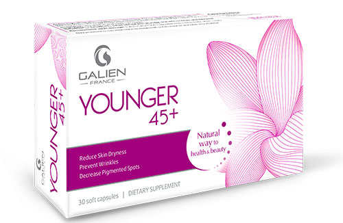Viên uống đẹp da younger 45 lựa chọn thích hợp cho phụ nữ mãn kinh