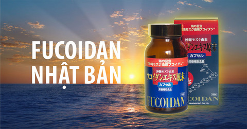 Công dụng của viên uống hỗ trợ điều trị ung thư okinawa fucoidan kanehide bio 150 viên