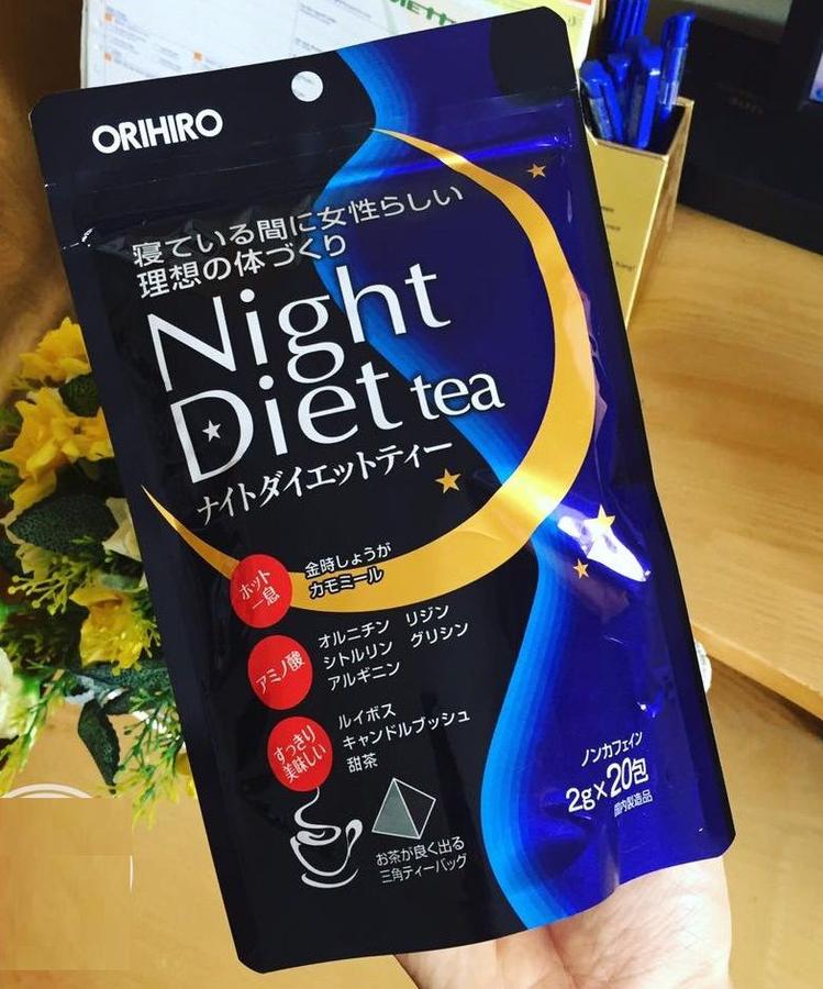 Orihiro night diet tea