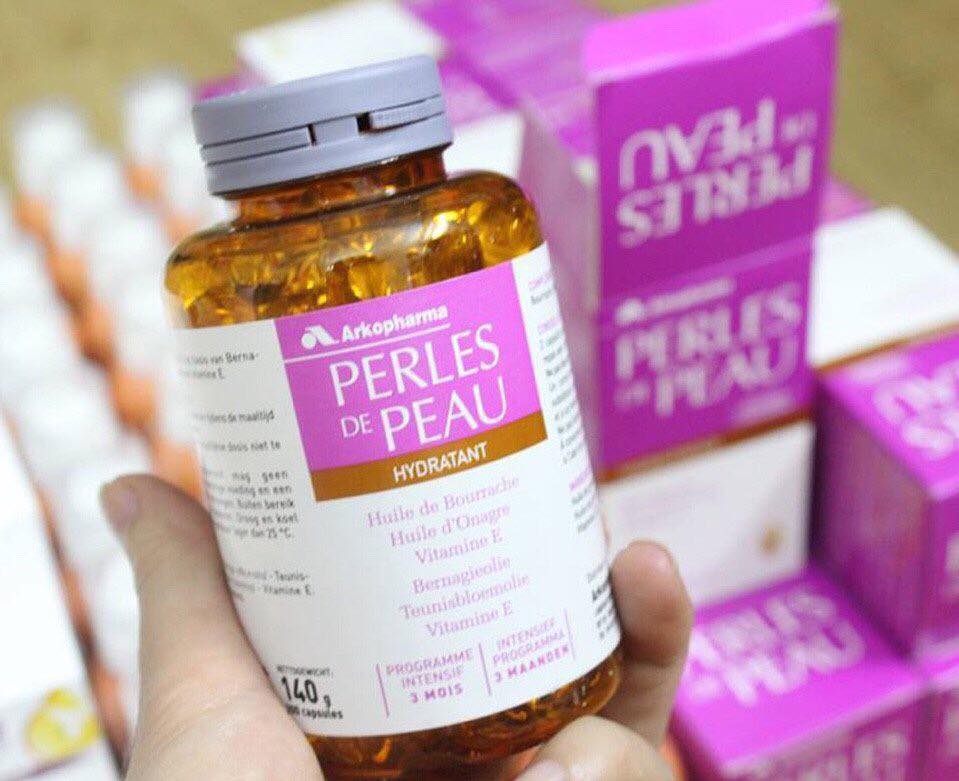 Câu hỏi thường gặp về viên uống đẹp da perles de peau hydratant - pháp.