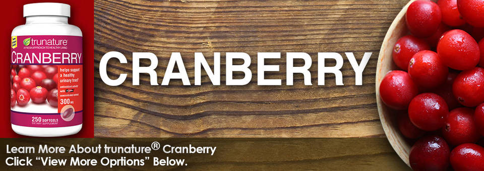 Trunature cranberry 300 mg viên uống hỗ trợ đường tiết niệu