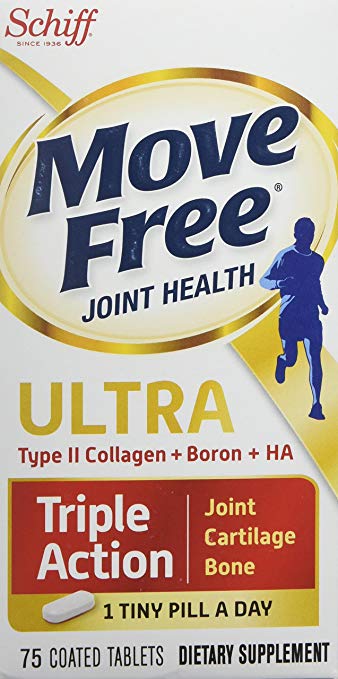 Bảng so sánh giữa viên uống schiff move free ultra và schiff move free