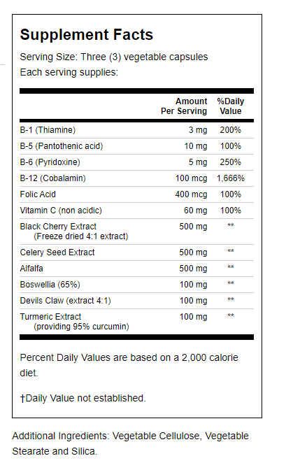 Với viên uống bio nutrition gout out