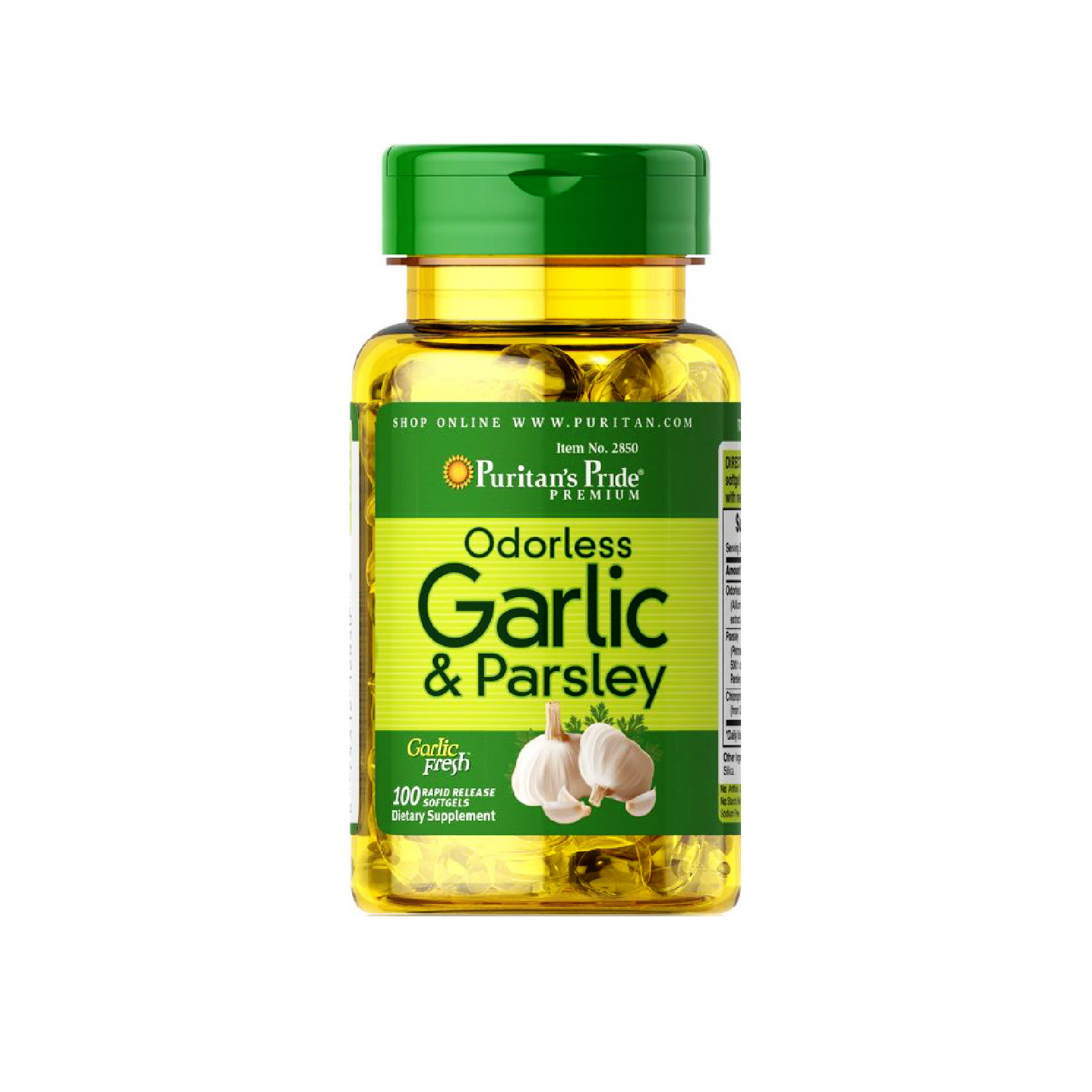 Puritan's pride garlic oil 1000 mg
