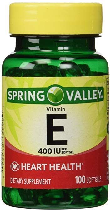 Spring valley vitamin e - viên uống bổ sung vitamin e 100 viên