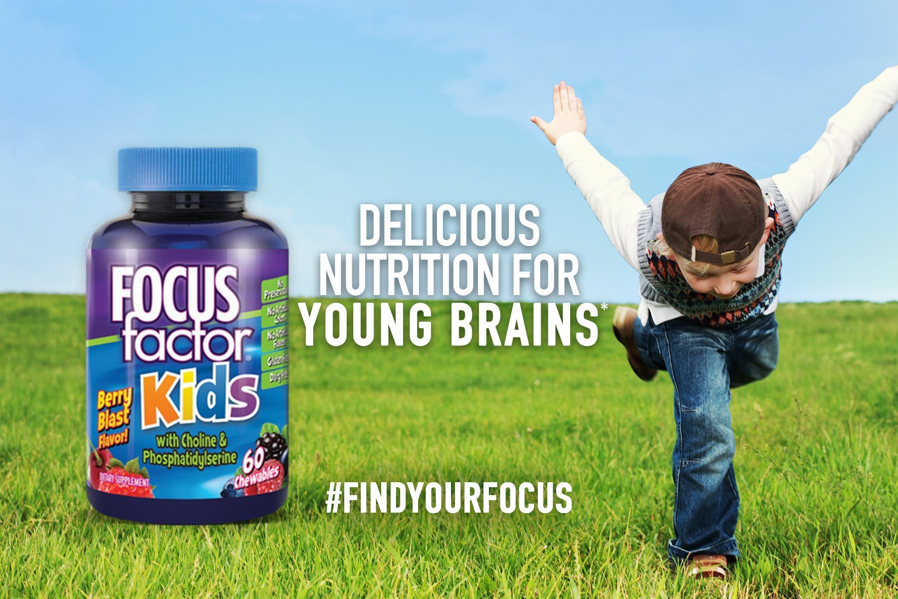 Thành phẩn chính chứa trong mỗi viên focus factor for kids