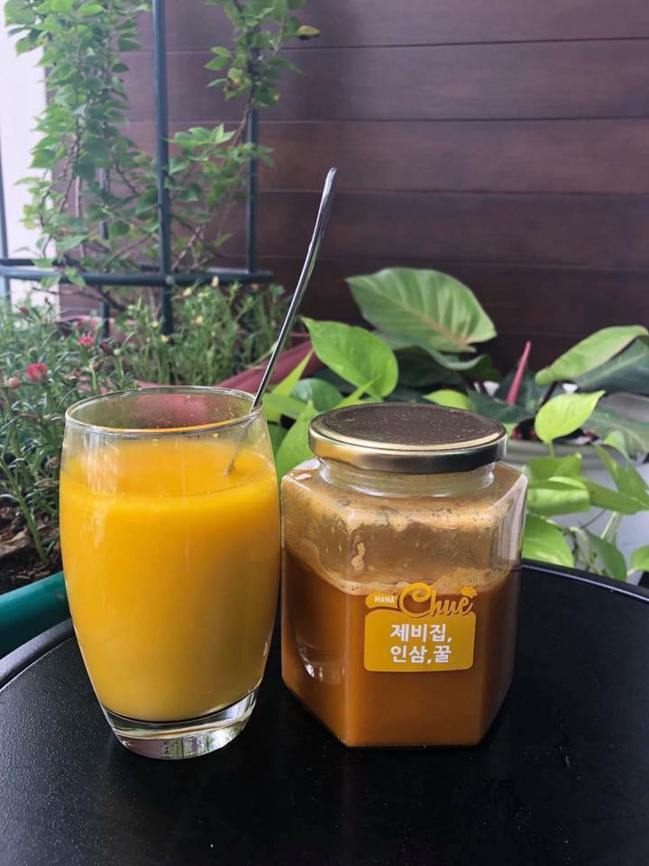 Mama chuêc sâm nghệ mật ong hàn quốc chính hãng - 500g