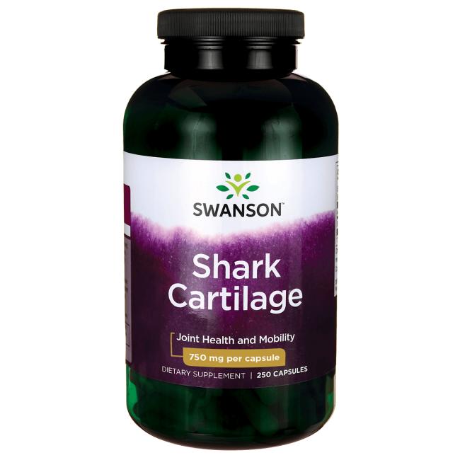 Muathuoctot.com han hạnh giới thiệu và cung cấp sản phẩm swanson shark cartilage 750 mg với chiết xuất từ xương và sụn của vi cá mập