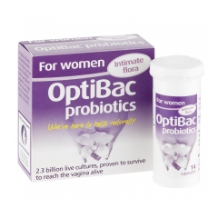 Men vi sinh giảm nấm âm đạo và viêm đường tiết niệu cho phụ nữ OptiBac Probiotics