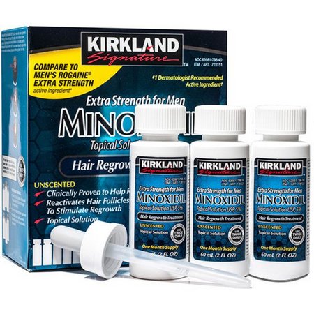 Thuốc Mọc Tóc Trị Hói Đầu Minoxidil 5 Kirkland Mỹ set 6 chai 6x60ml   TIẾN THÀNH BEAUTY