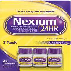 Nexium 24HR - Viên uống hỗ trợ điều trị bệnh viêm loét dạ dày hành tá tràng, 14 viên