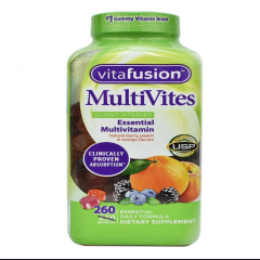 Multivitamin Vitafusion MultiVites , Kẹo dẻo cung cấp vitamin 250 viên 