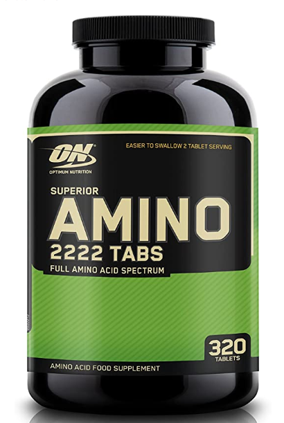 Superior Amino 2222 Tabs chứa 2222 mg amino acid hổ trợ tăng cường cơ bắp khỏe mạnh