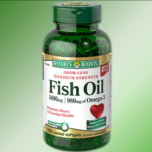 Viên uống nature's bounty fish oil 1200mg