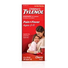 Siro Children’s Tylenol Dye- Free flavor- Siro Giảm Đau Hạ Sốt Cho Bé Nhanh Chóng 120ml