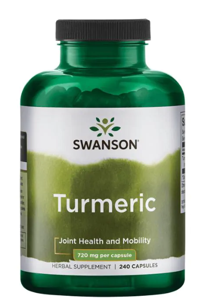Tpcn hỗ trợ gan và hệ tiêu hóa swanson turmeric 240 viên