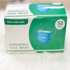 Khẩu trang Four Layer Mask 4 lớp kháng khuẩn 99% sản xuất tại Việt Nam hộp 50 cái