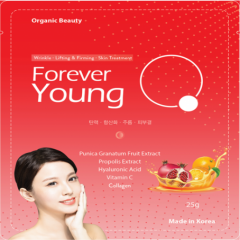 Mặt nạ Organic Beauty săn chắc da giảm nếp nhăn Forever Young Q (25g)