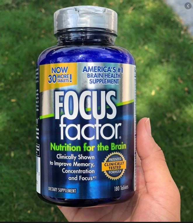 Focus factor dietary supplement - viên uống bổ não, tăng cường trí nhớ cho học sinh và người già, 150 viên