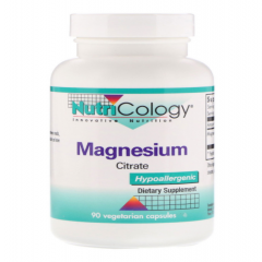 Nutricology Magnesium Citrate Viên uống bổ sung Magiê 90 viên