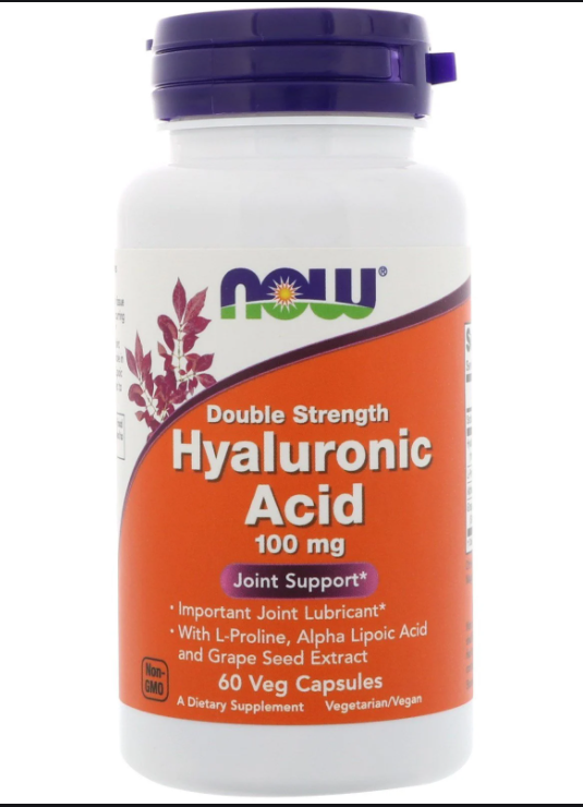 NOW Foods Hyaluronic Acid 100mg