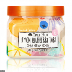 Tẩy Tế Bào Chết Toàn Thân Tree Hut Shea Sugar Scrub – Lemon Blueberry Tart (510g)