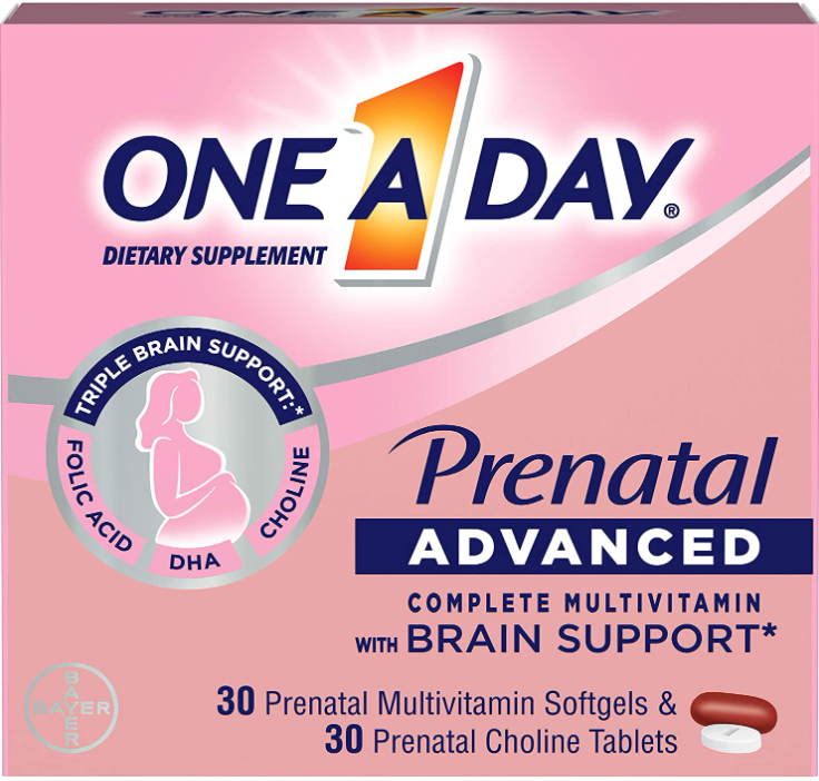 Uống One A Day Prenatal mỗi ngày giúp bà bầu và thai nhi khỏe mạnh