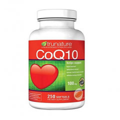 Trunature® CoQ10 Viên uống bổ Tim Mạch hiệu quả, 100mg, 250 viên