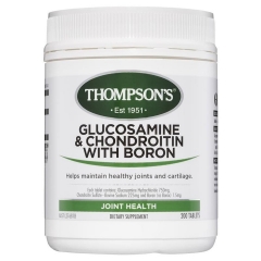 Thompson's Glucosamine & Chondroitin with Boron 200 Tablets Viên uống hỗ trợ sụn khớp và xương khớp 200 viên
