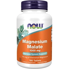 Viên Uống Now Bổ Sung Magnesium Malate 1000mg 180 Viên