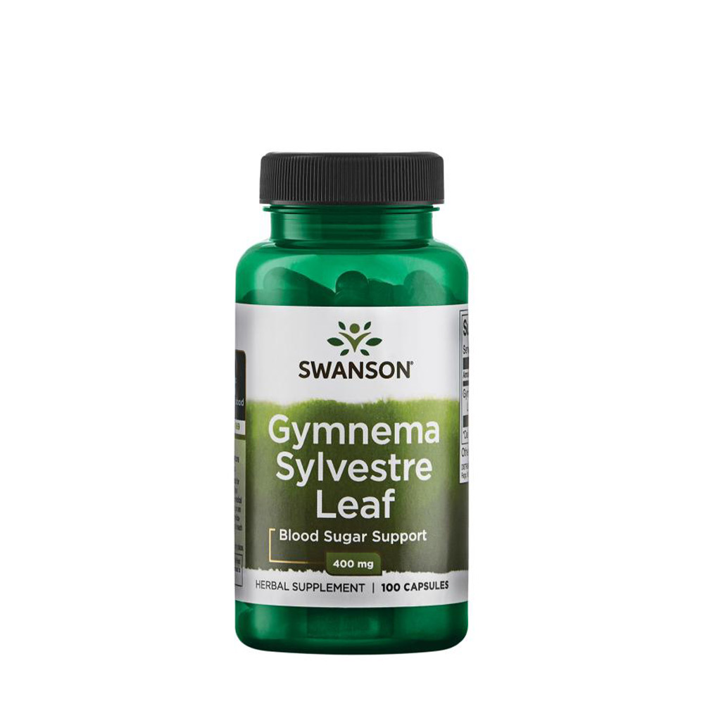 Swanson Gymnema Sylvestre Leaf 400mg - Viên uống hỗ trợ đường huyết 100 viên