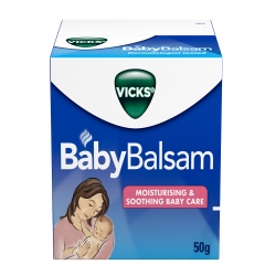 Dầu giữ ấm cho bé 3 tháng tuổi Vicks babyrubBalsam 50g