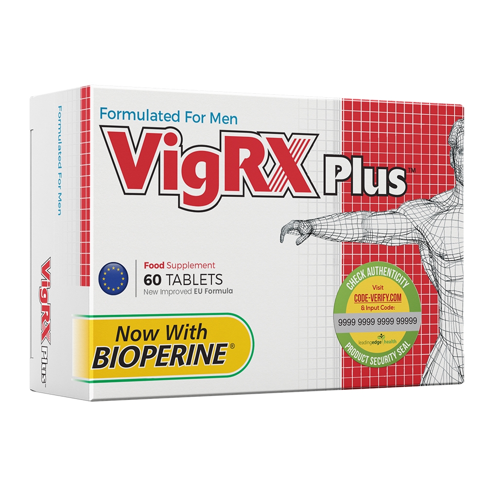 Viên uống tăng cường kích thước dương vật Vigrx Plus 60 viên của Mỹ.