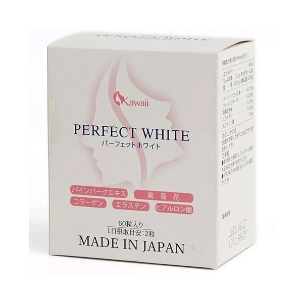 JpanWell - Viên làm trắng da và chống lão hóa Perfect White 60 viên