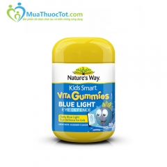Kẹo bảo vệ mắt bé khỏi ánh sáng xanh Nature’s Way Kids Smart Vita Gummies Blue Light Eye Defence 50 viên
