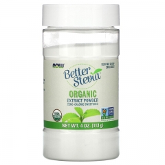 Now Foods - Better Stevia, Extract Powder Bột hữu cơ thay thế đường ăn 113g