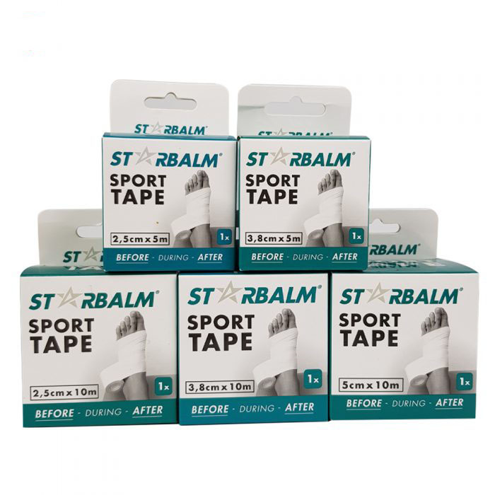 Băng Vải Thể Thao STARBALM® Sport Tape Bảo Vệ Các Khớp Khi Chơi Thể Thao - 3,8cm x 10cm.