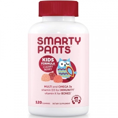 Kẹo cao su SmartyPants- hỗ trợ hệ miễn dịch tốt, giúp phát triển não bộ và cải thiện thị lực cho bé- 120 viên/1 hộp.