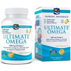Nordic Naturals Ultimate Omega 3 1280 mg  60 viên - Tăng cường trí nhớ, thị lục.