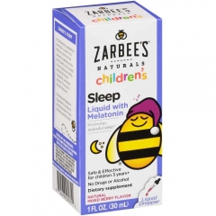 Zarbee's Naturals Children's Sleep Liquid with Melatonin 30ml