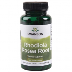 Swanson Full Spectrum Rhodiola Rosea Root- Giúp duy trì mức năng lượng cho cơ thể của bạn- 100 viên nang/1 hộp.