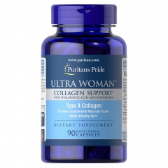 Puritan's Pride Ultra Woman Collagen Support 90 Capsules - Viên uống bổ sung Collagen type II.