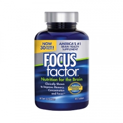 Focus factor Dietary Supplement - Viên uống bổ não, tăng cường trí nhớ cho học sinh và người già, 180 viên