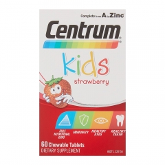 TPCN tổng hợp cho trẻ Em Centrum Kids Strawberry 60 viên.